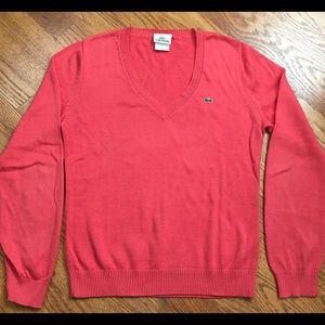 Lacoste V-Neck Sweater
